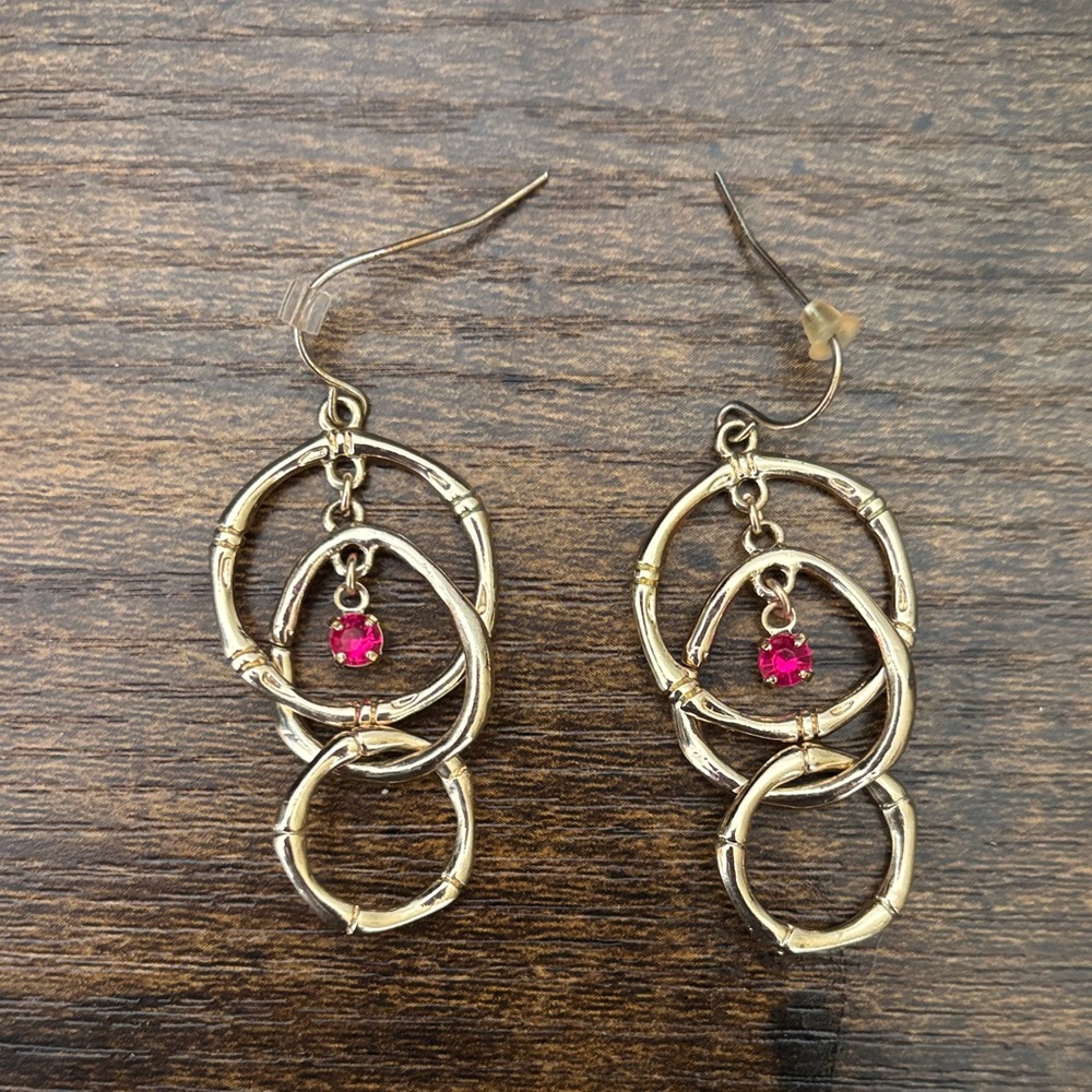 Triple Hoop Earrings